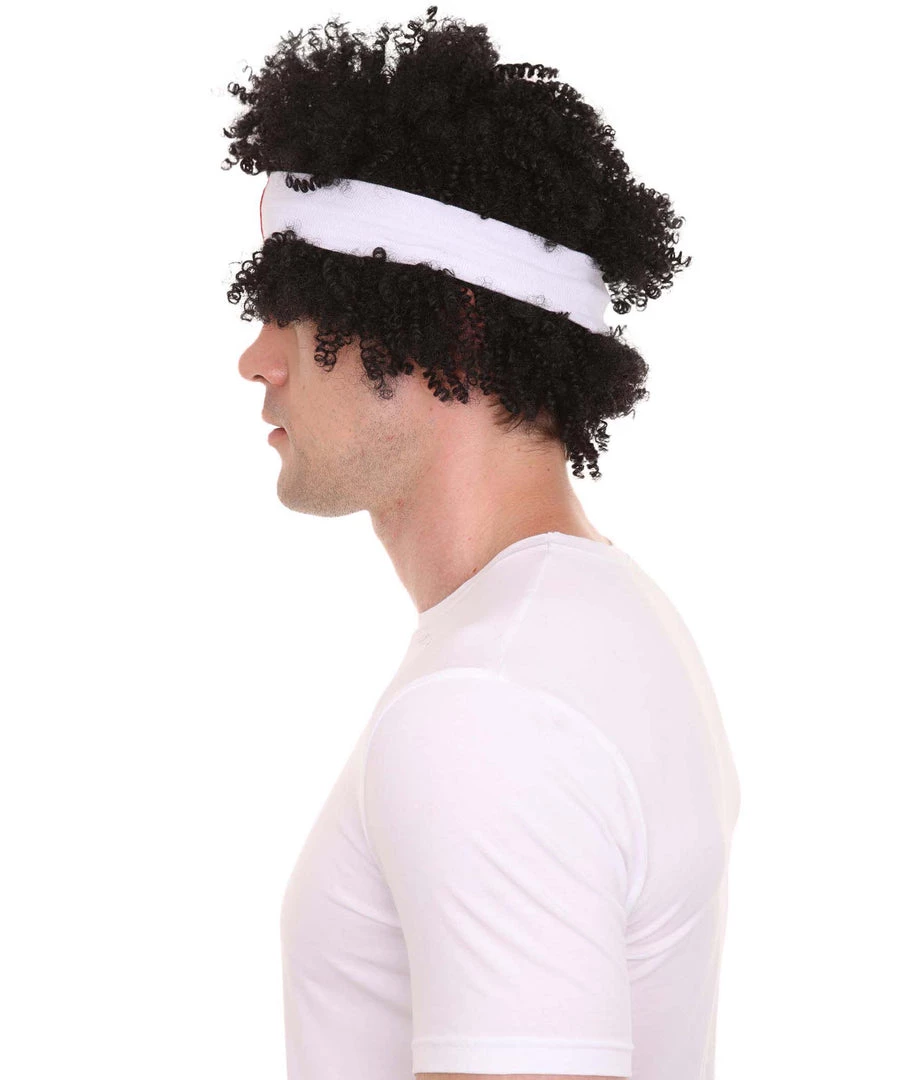 HPO Mens Movie Wig | Pop Star Wig | Premium Breathable Capless Cap 3 HPO Mens Movie Wig | Pop Star Wig | Premium Breathable Capless Cap