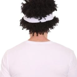 HPO Mens Movie Wig | Pop Star Wig | Premium Breathable Capless Cap 12 HPO Mens Movie Wig | Pop Star Wig | Premium Breathable Capless Cap