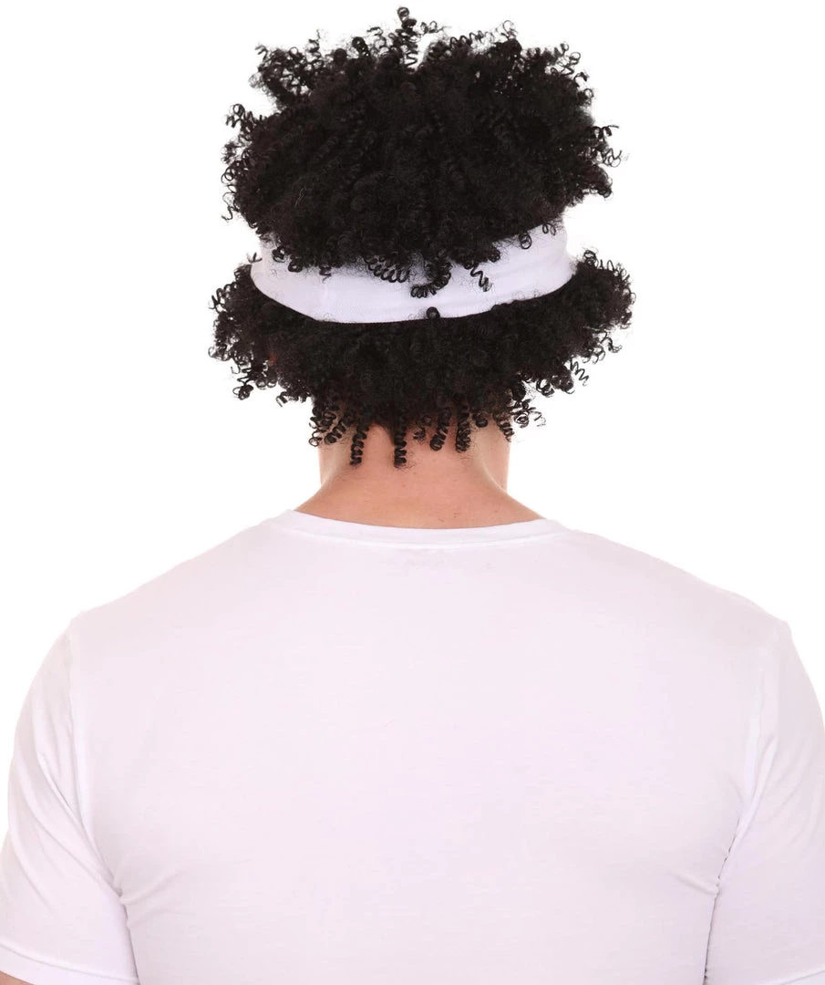 HPO Mens Movie Wig | Pop Star Wig | Premium Breathable Capless Cap 4 HPO Mens Movie Wig | Pop Star Wig | Premium Breathable Capless Cap