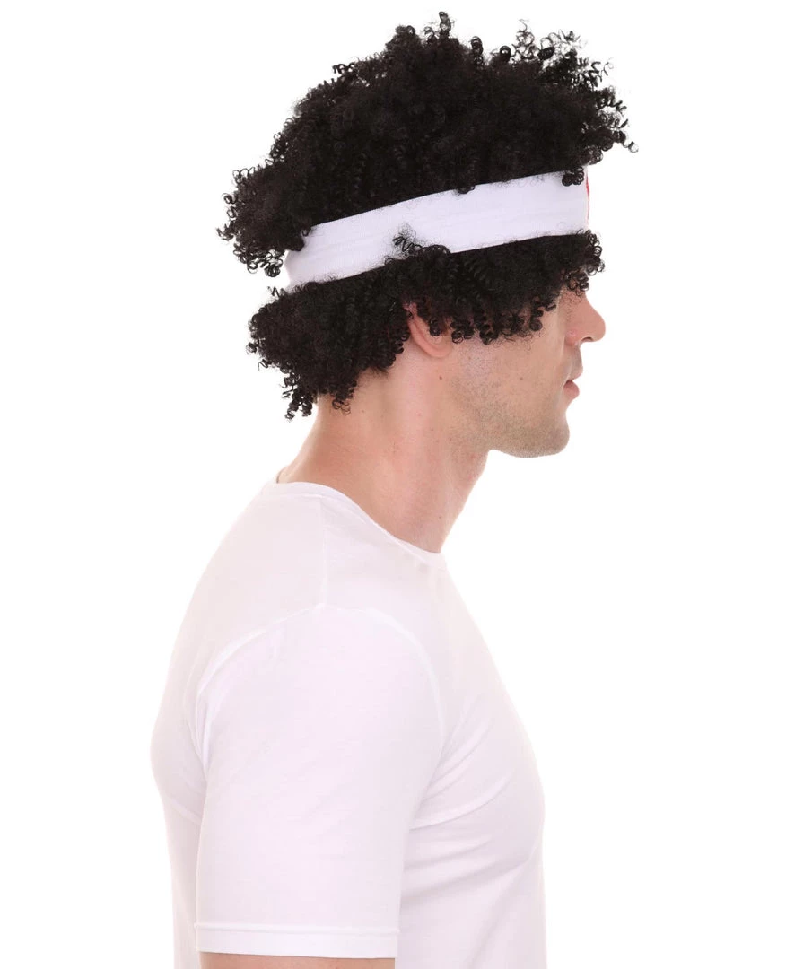 HPO Mens Movie Wig | Pop Star Wig | Premium Breathable Capless Cap 5 HPO Mens Movie Wig | Pop Star Wig | Premium Breathable Capless Cap