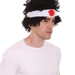 HPO Mens Movie Wig | Pop Star Wig | Premium Breathable Capless Cap 14 HPO Mens Movie Wig | Pop Star Wig | Premium Breathable Capless Cap