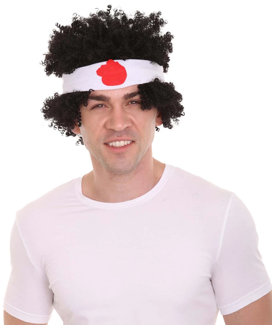 HPO Mens Movie Wig | Pop Star Wig | Premium Breathable Capless Cap 2 HPO Mens Movie Wig | Pop Star Wig | Premium Breathable Capless Cap