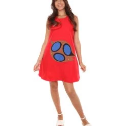 FLAGWIGS Adult Women's Celebratory Russian Flag Costume | Patriotic Cosplay Costume