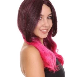 HPO Galaxy Womens Wig | Multi-color Cosplay Wig | Premium Breathable Capless Cap Men's