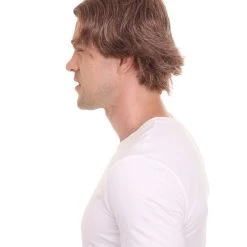 HPO Men's Stars Movie Mens Brown Wig | TV/Movie Wigs | Premium Breathable Capless Cap 13 HPO Men's Stars Movie Mens Brown Wig | TV/Movie Wigs | Premium Breathable Capless Cap