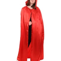 HPO Adult Women's Hooded Cape Costume | Multiple Color Options Cosplay Costume