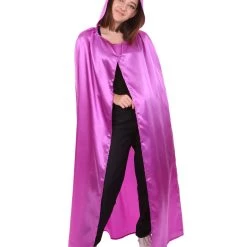 HPO Adult Women's Hooded Cape Costume | Multiple Color Options Cosplay Costume