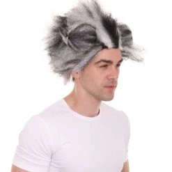 HPO Musical Mens Wig | CATS Cosplay Two-toned Wig | Premium Breathable Capless Cap 16 HPO Musical Mens Wig | CATS Cosplay Two-toned Wig | Premium Breathable Capless Cap