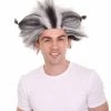 HPO Musical Mens Wig | CATS Cosplay Two-toned Wig | Premium Breathable Capless Cap