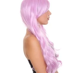 HPO Long Curly Wig | Women's Purple Wig | Premium Breathable Capless Cap 13 HPO Long Curly Wig | Women's Purple Wig | Premium Breathable Capless Cap