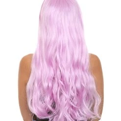 HPO Long Curly Wig | Women's Purple Wig | Premium Breathable Capless Cap 12 HPO Long Curly Wig | Women's Purple Wig | Premium Breathable Capless Cap