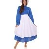 HPO Adult Women's Anime Dress Costume | Blue Cosplay Costume