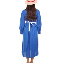 HPO Adult Women's Anime Dress Costume | Blue Cosplay Costume