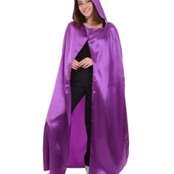 HPO Adult Women's Hooded Cape Costume | Multiple Color Options Cosplay Costume