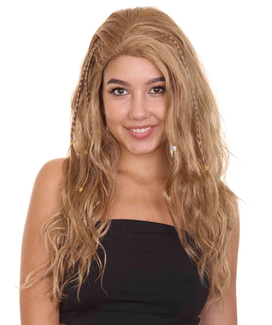 HPO Women's Brown Color Straight Long Wig | Premium Breathable Capless Cap 2 HPO Women's Brown Color Straight Long Wig | Premium Breathable Capless Cap