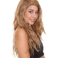 HPO Women's Brown Color Straight Long Wig | Premium Breathable Capless Cap 14 HPO Women's Brown Color Straight Long Wig | Premium Breathable Capless Cap