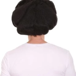 HPO Hot Dog Men's Wig | Black TV/Movie Wigs | Premium Breathable Capless Cap 12 HPO Hot Dog Men's Wig | Black TV/Movie Wigs | Premium Breathable Capless Cap