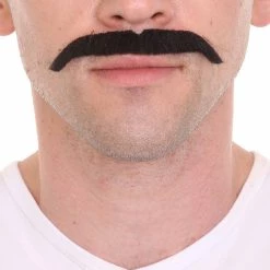 HPO Freddie Mercury | Men's Long Black Bohemian Rapsody Freddie Mercury Mustache