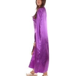 HPO Adult Women's Costume For Cosplay Game Of Thrones Dragon Queen Lt Purple Dress With Cloak 11 HPO Adult Women's Costume For Cosplay Game Of Thrones Dragon Queen Lt Purple Dress With Cloak