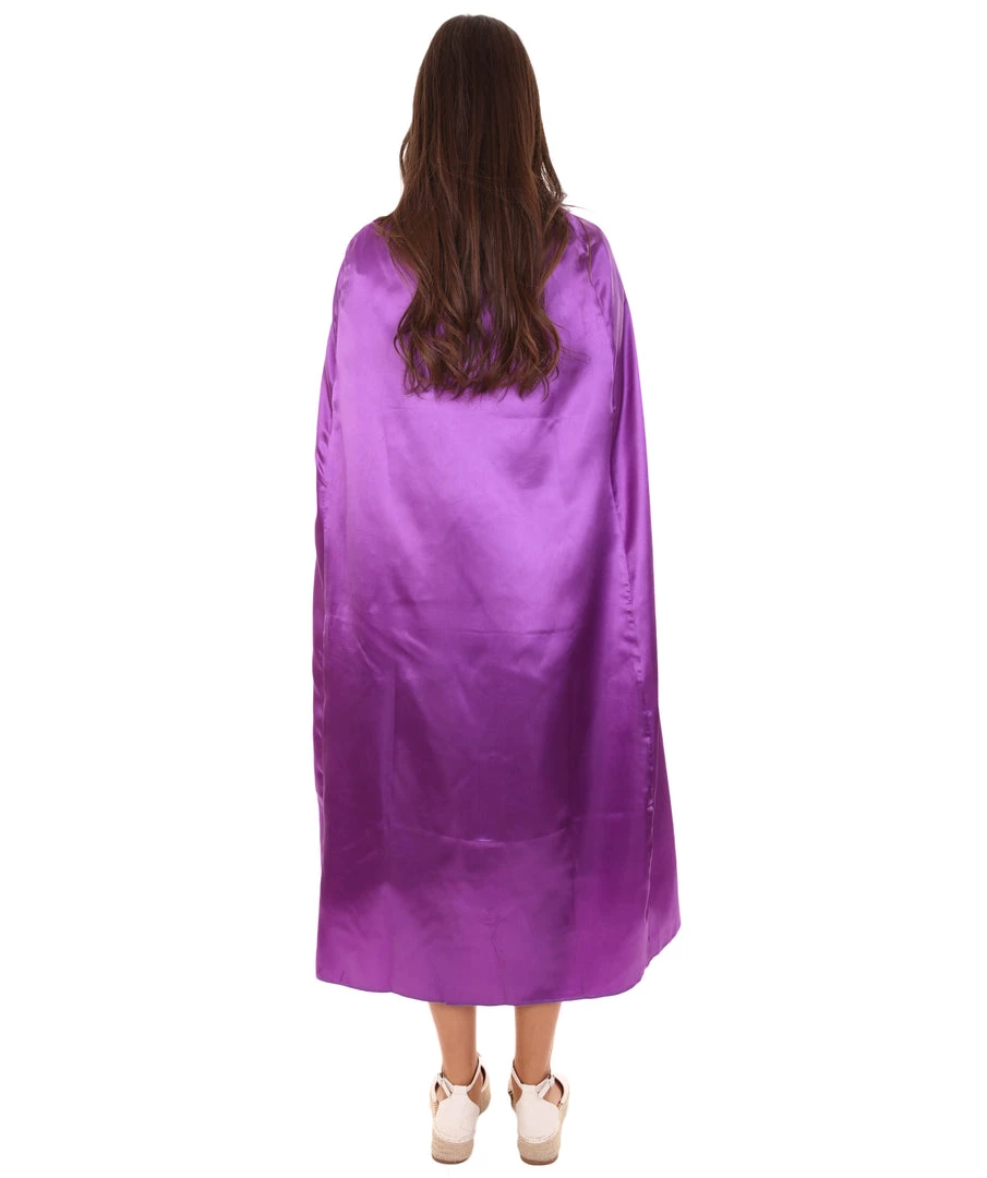 HPO Adult Women's Costume For Cosplay Game Of Thrones Dragon Queen Lt Purple Dress With Cloak 5 HPO Adult Women's Costume For Cosplay Game Of Thrones Dragon Queen Lt Purple Dress With Cloak