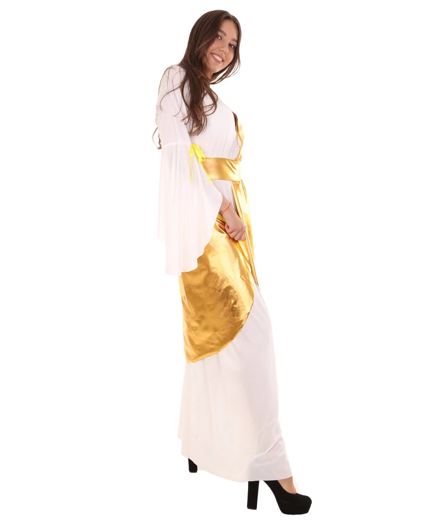 HPO Adult Women's Greek Goddess Costume | White Cosplay Costume 5 HPO Adult Women's Greek Goddess Costume | White Cosplay Costume