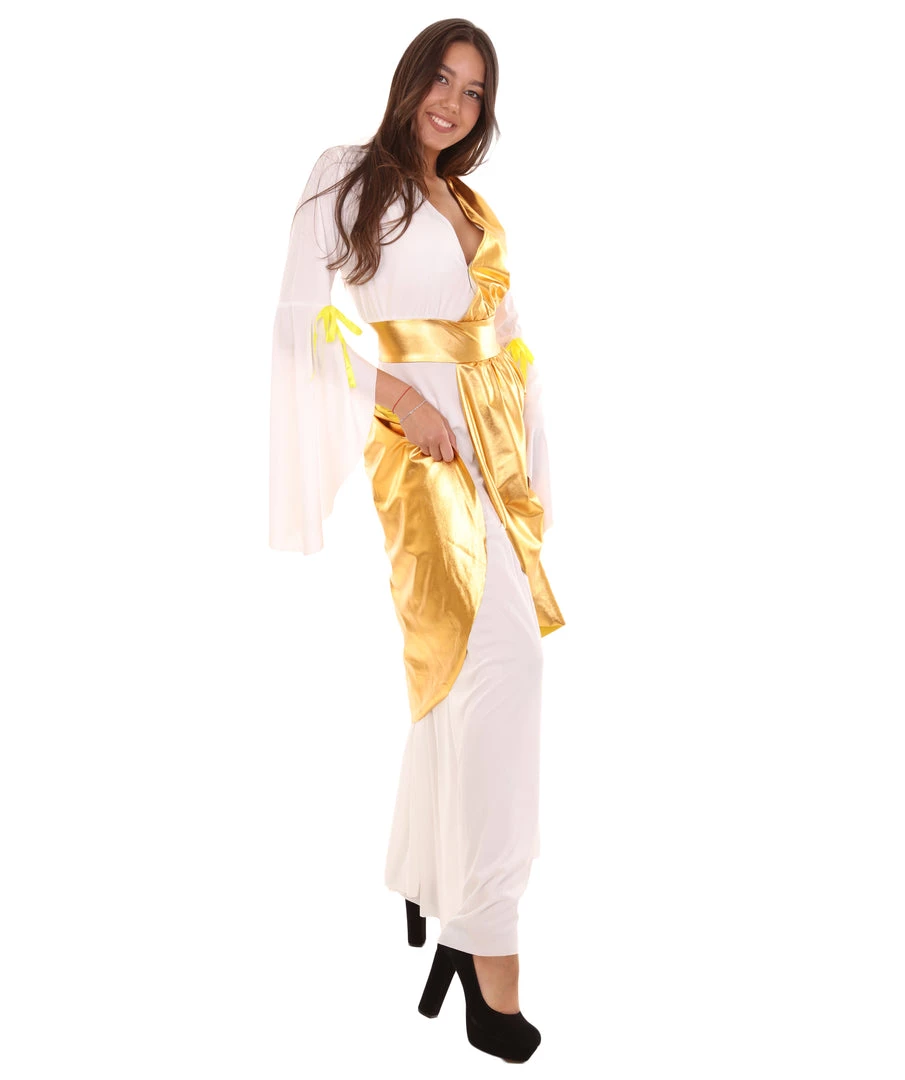 HPO Adult Women's Greek Goddess Costume | White Cosplay Costume 6 HPO Adult Women's Greek Goddess Costume | White Cosplay Costume