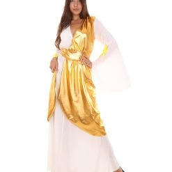 HPO Adult Women's Greek Goddess Costume | White Cosplay Costume