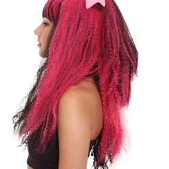 HPO Men's Monster Womens Wig | Horror Long Curly Wig | Premium Breathable Capless Cap 11 HPO Men's Monster Womens Wig | Horror Long Curly Wig | Premium Breathable Capless Cap