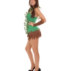 HPO Adult Women's Beauty Costume | Green Halloween Costume