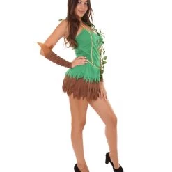 HPO Adult Women's Beauty Costume | Green Halloween Costume