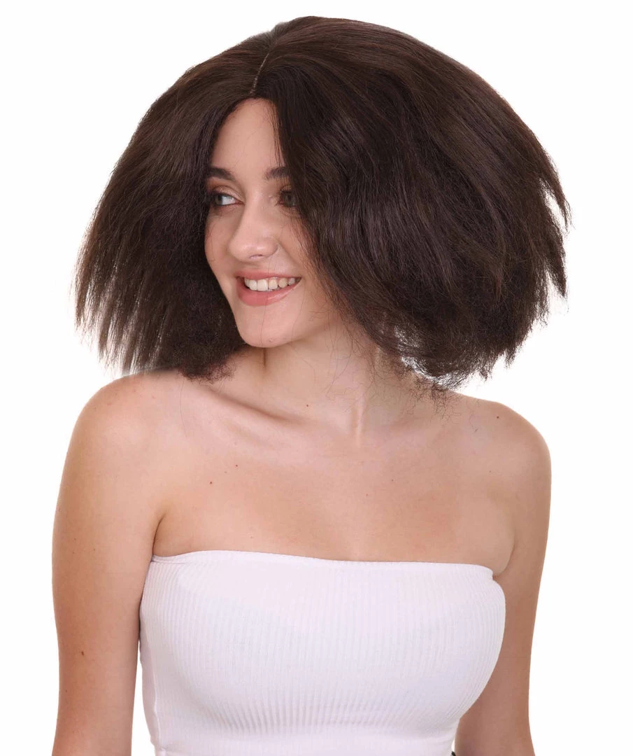 HPO Men's Fashion Runway Womens Wig | Almost Black Super Size Character Cosplay Halloween Wig | Premium Breathable Capless Cap 1 HPO Men's Fashion Runway Womens Wig | Almost Black Super Size Character Cosplay Halloween Wig | Premium Breathable Capless Cap