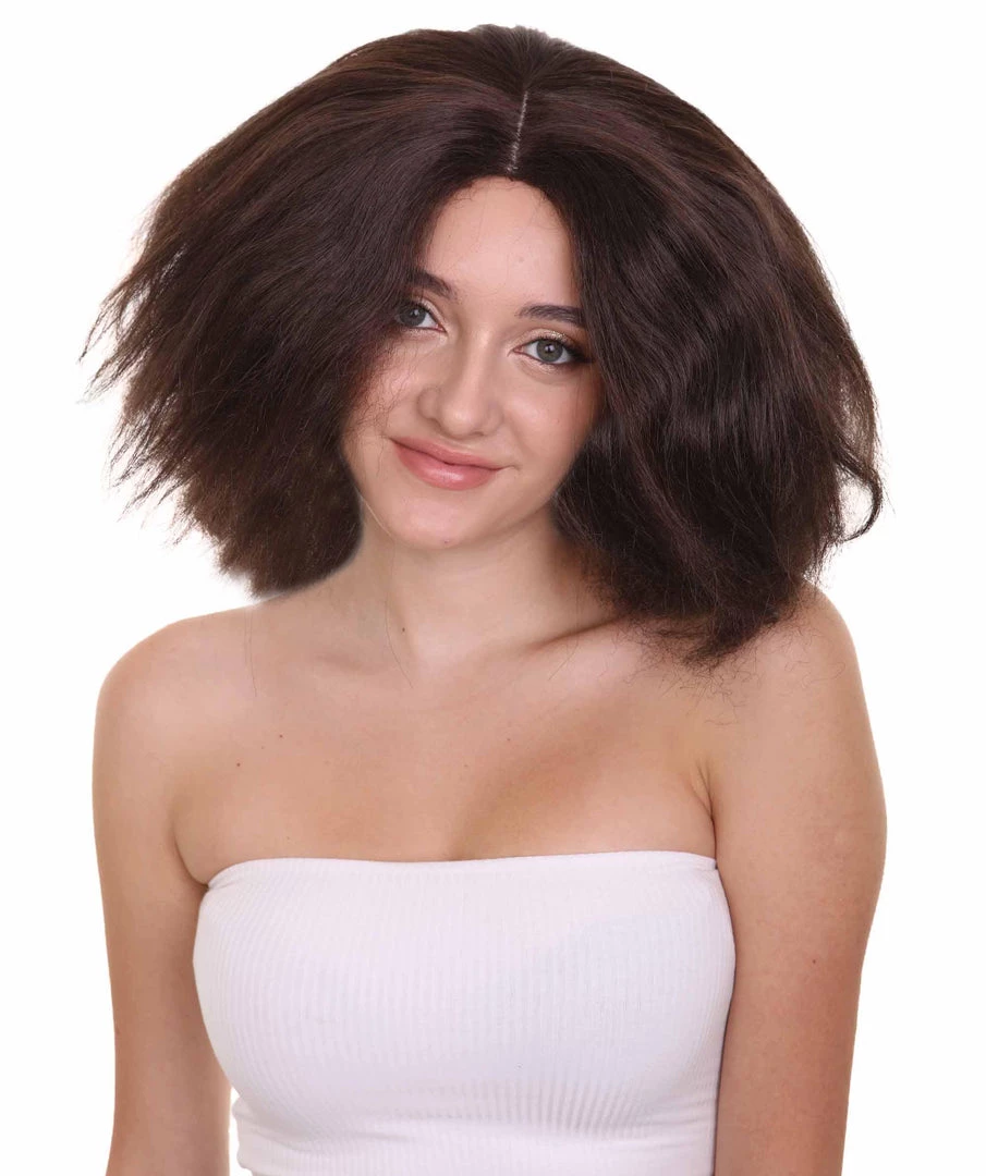 HPO Men's Fashion Runway Womens Wig | Almost Black Super Size Character Cosplay Halloween Wig | Premium Breathable Capless Cap 2 HPO Men's Fashion Runway Womens Wig | Almost Black Super Size Character Cosplay Halloween Wig | Premium Breathable Capless Cap