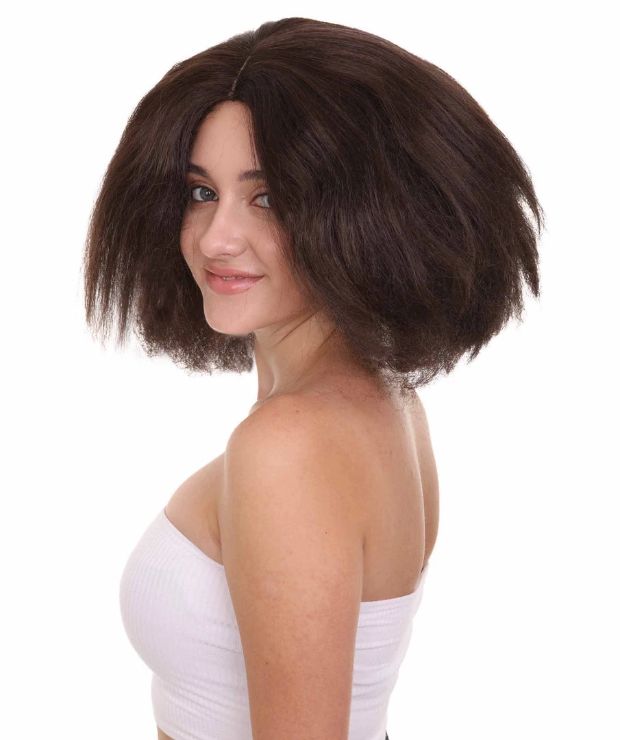 HPO Men's Fashion Runway Womens Wig | Almost Black Super Size Character Cosplay Halloween Wig | Premium Breathable Capless Cap 3 HPO Men's Fashion Runway Womens Wig | Almost Black Super Size Character Cosplay Halloween Wig | Premium Breathable Capless Cap