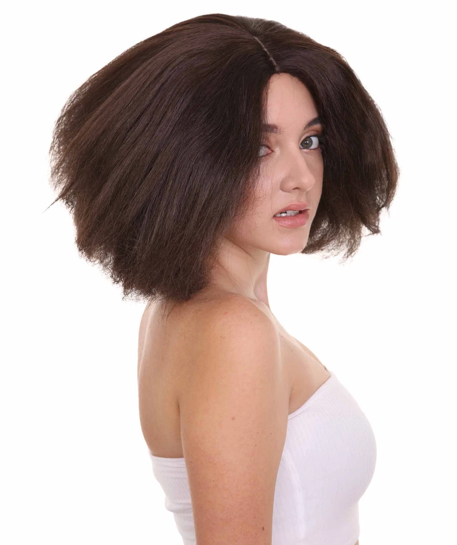 HPO Men's Fashion Runway Womens Wig | Almost Black Super Size Character Cosplay Halloween Wig | Premium Breathable Capless Cap 7 HPO Men's Fashion Runway Womens Wig | Almost Black Super Size Character Cosplay Halloween Wig | Premium Breathable Capless Cap