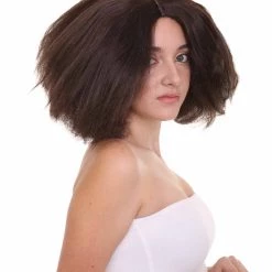 HPO Men's Fashion Runway Womens Wig | Almost Black Super Size Character Cosplay Halloween Wig | Premium Breathable Capless Cap 15 HPO Men's Fashion Runway Womens Wig | Almost Black Super Size Character Cosplay Halloween Wig | Premium Breathable Capless Cap
