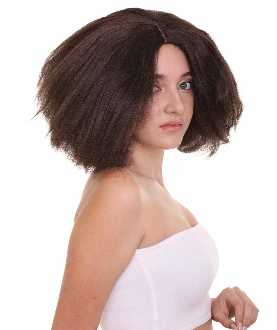 HPO Men's Fashion Runway Womens Wig | Almost Black Super Size Character Cosplay Halloween Wig | Premium Breathable Capless Cap 6 HPO Men's Fashion Runway Womens Wig | Almost Black Super Size Character Cosplay Halloween Wig | Premium Breathable Capless Cap