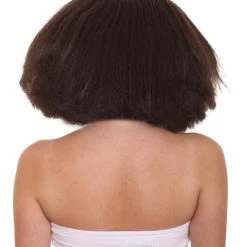 HPO Men's Fashion Runway Womens Wig | Almost Black Super Size Character Cosplay Halloween Wig | Premium Breathable Capless Cap 14 HPO Men's Fashion Runway Womens Wig | Almost Black Super Size Character Cosplay Halloween Wig | Premium Breathable Capless Cap