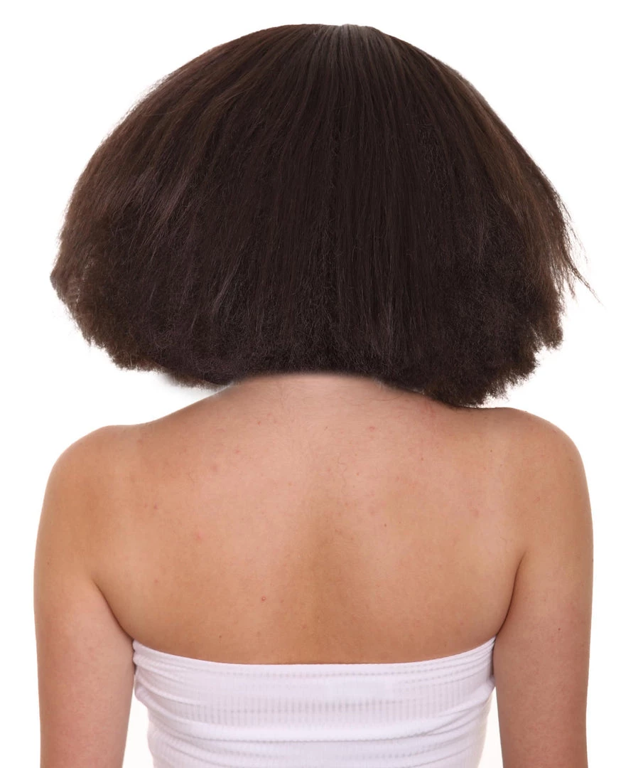 HPO Men's Fashion Runway Womens Wig | Almost Black Super Size Character Cosplay Halloween Wig | Premium Breathable Capless Cap 5 HPO Men's Fashion Runway Womens Wig | Almost Black Super Size Character Cosplay Halloween Wig | Premium Breathable Capless Cap