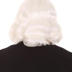 HPO Men's Mens Santa Wig & Beard | Cosplay Halloween Wig | Premium Breathable Capless Cap