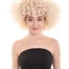 HPO Womens Drag Wig | Blonde Celebrity Wigs | Premium Breathable Capless Cap Women's