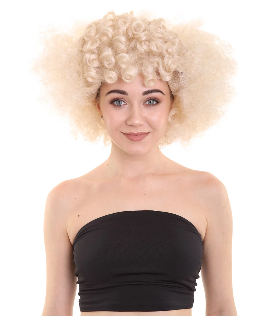 HPO Womens Drag Wig | Blonde Celebrity Wigs | Premium Breathable Capless Cap Women's 1 HPO Womens Drag Wig | Blonde Celebrity Wigs | Premium Breathable Capless Cap Women's