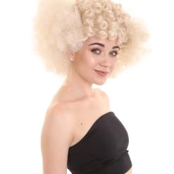 HPO Womens Drag Wig | Blonde Celebrity Wigs | Premium Breathable Capless Cap Women's 16 HPO Womens Drag Wig | Blonde Celebrity Wigs | Premium Breathable Capless Cap Women's