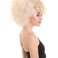 HPO Womens Drag Wig | Blonde Celebrity Wigs | Premium Breathable Capless Cap Women's 15 HPO Womens Drag Wig | Blonde Celebrity Wigs | Premium Breathable Capless Cap Women's