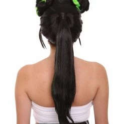 HPO Women's Womens Singer Bun Wigs Collection | Eurovision Song Contest | Celebrity Wigs | Premium Breathable Capless Cap