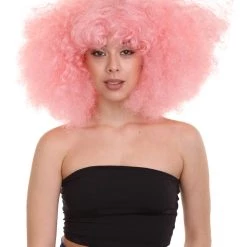 HPO Naomi Watanabe Japanese Actress Afro Wig | Premium Breathable Capless Cap Multiple Colors Women's