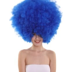 HPO Womens Super Size Jumbo Afro Wig Collections | Oversized Party Afro Wig