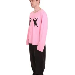 HPO Adult Men's Valentine's Day Falling In Love Long Sleeve Costumes | Pink Cosplay Costume