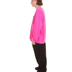 HPO Adult Men's Valentine's Day Falling In Love Long Sleeve Costumes | Hot Pink Cosplay Costume