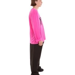 HPO Adult Men's Valentine's Day Falling In Love Long Sleeve Costumes | Hot Pink Cosplay Costume