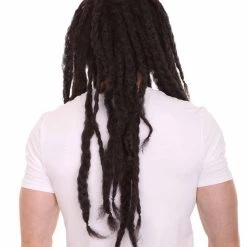 HPO Pirate Jack Wig | Black Cosplay Wig | Premium Breathable Capless Cap Kids